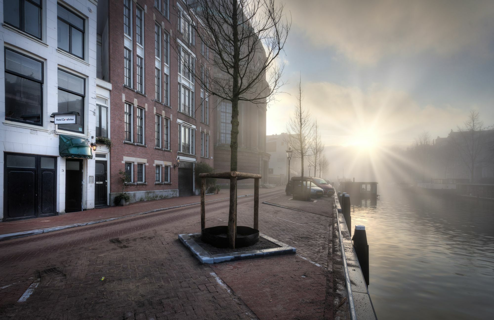Hotel Canal View Amsterdam Exteriör bild
